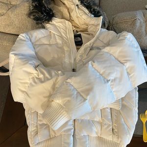 White North face Jacket